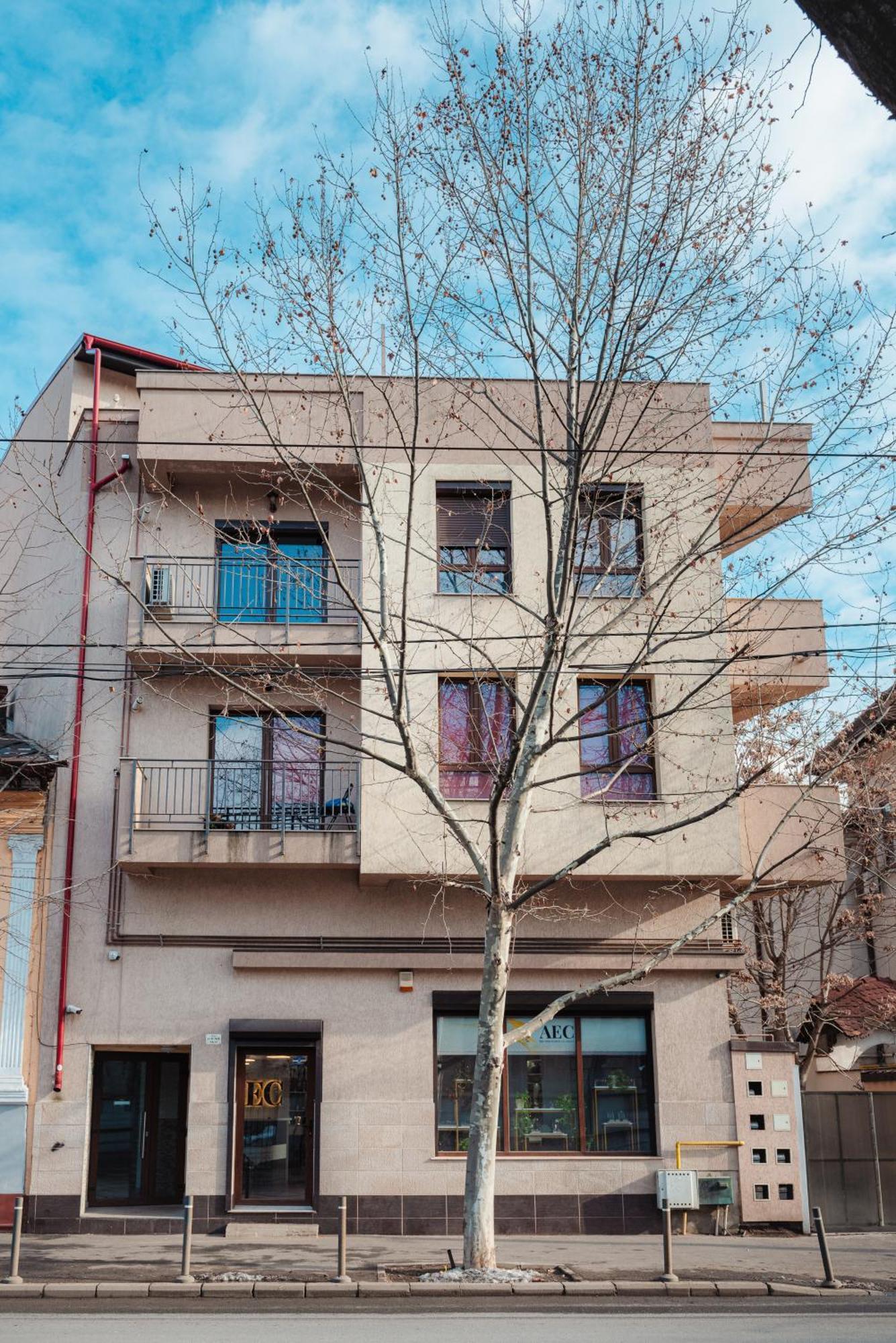 Downtown Apartment Boutique - Blue & Pink Bukares Bagian luar foto