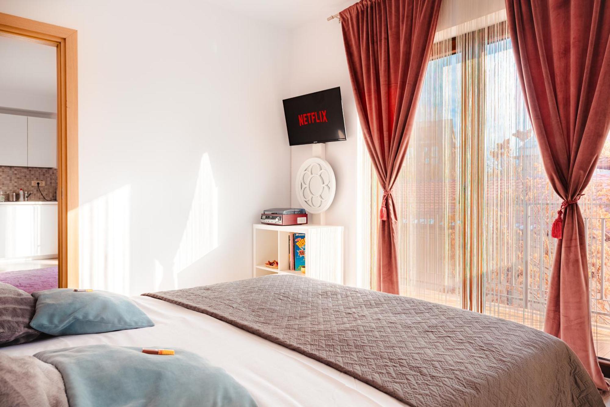 Downtown Apartment Boutique - Blue & Pink Bukares Bagian luar foto