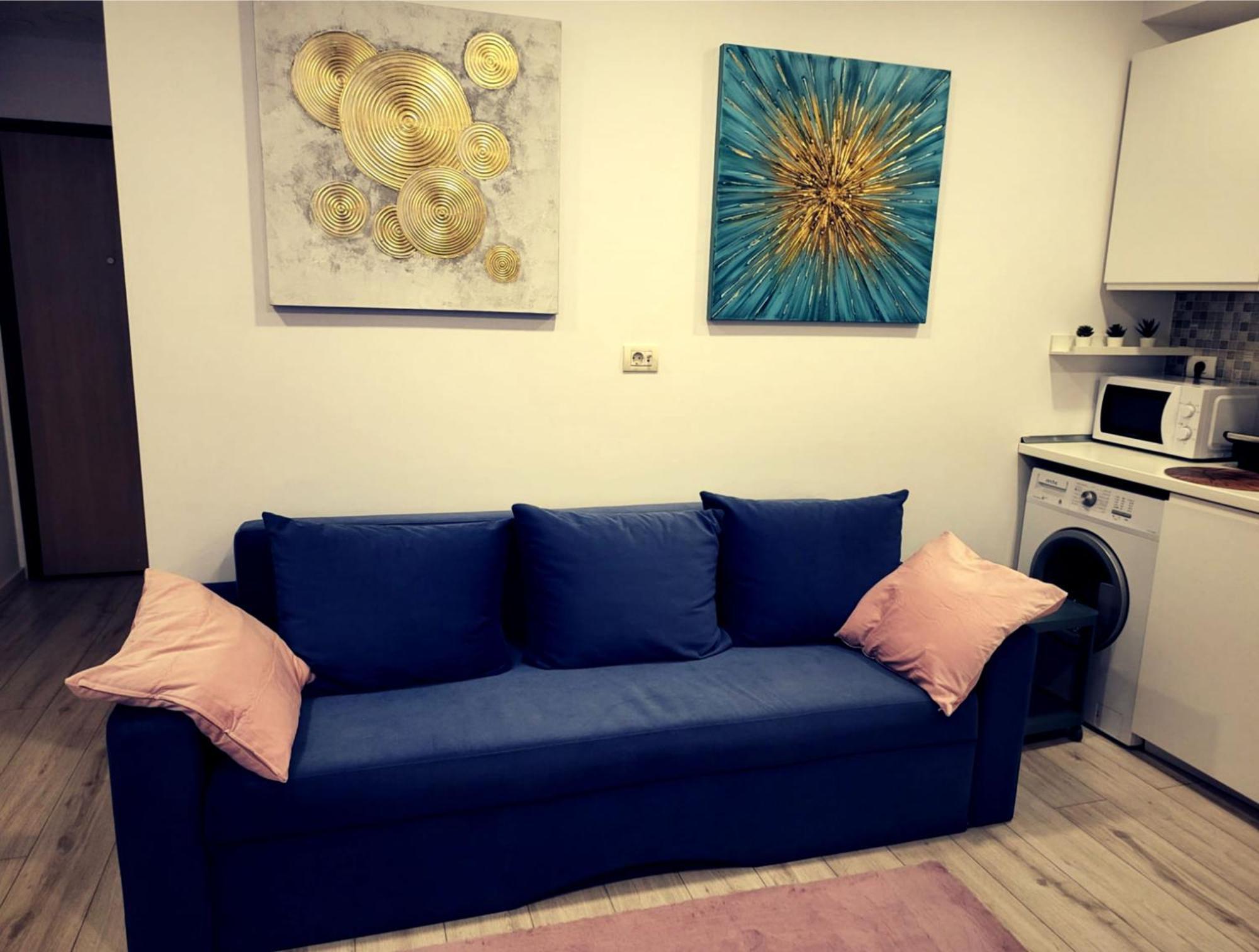 Downtown Apartment Boutique - Blue & Pink Bukares Bagian luar foto